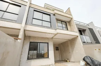 Casa em condomínio fechado com 3 quartos à venda na rua josé wosch sobrinho, 212, tingui, curitiba por r$ 1.050.000