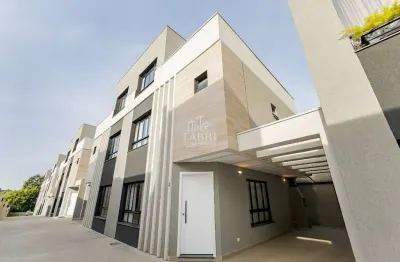 Casa em condomínio fechado com 3 quartos à venda na rua primeiro ministro brochado da rocha, 252, pilarzinho, curitiba por r$ 739.000
