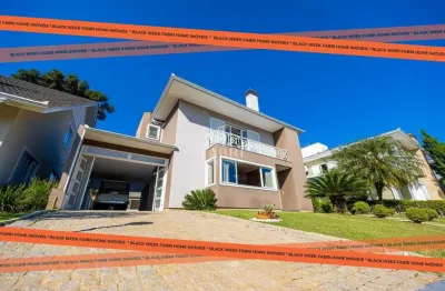 Casa em condomínio fechado com 4 quartos à venda na rua nicanor rivas, 634, são braz, curitiba por r$ 2.450.000