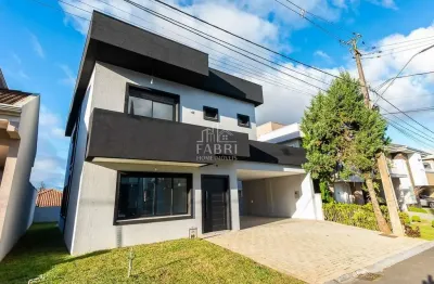 Casa em condomínio fechado com 3 quartos à venda na avenida doutor eugênio bertolli, 3062, santa felicidade, curitiba por r$ 2.198.000