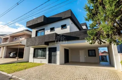 Casa em condomínio fechado com 3 quartos à venda na avenida doutor eugênio bertolli, 3062, santa felicidade, curitiba por r$ 2.198.000