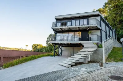 Casa em condomínio fechado com 4 quartos à venda na rua íris antônio campos, 247, campo comprido, curitiba por r$ 3.980.000