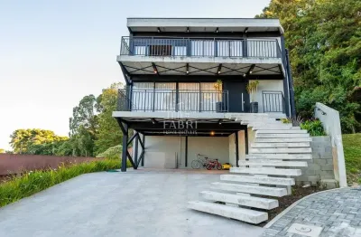 Casa em condomínio fechado com 4 quartos à venda na rua íris antônio campos, 247, campo comprido, curitiba por r$ 3.980.000