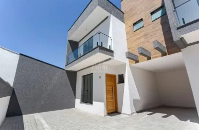 Casa em condomínio fechado com 3 quartos à venda na pedro frederico voluz, 22, pinheirinho, curitiba por r$ 620.000