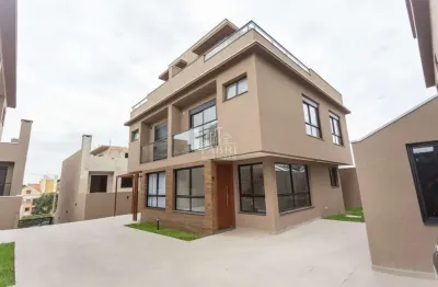 Casa em condomínio fechado com 3 quartos à venda na rua antônio muzzillo, 111, tingui, curitiba por r$ 839.000