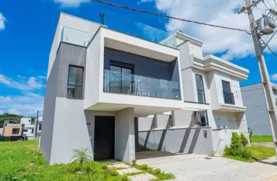 Casa em condomínio fechado com 3 quartos à venda na Rua Irma Schreiner Maran, 503, Santa Cândida, Curitiba por R$ 1.090.000