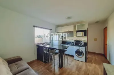 Apartamento mobiliado para locação, 1 quarto, vila nova, novo hamburgo, rs