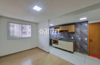 Apartamento semi mobiliado para locação, 2 quartos, 1 vaga, santo afonso, novo hamburgo, rs