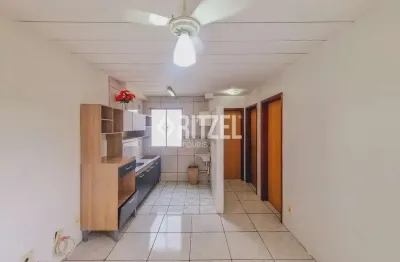 Apartamento semi mobiliado para locação, 2 quartos, 1 vaga, canudos, novo hamburgo, rs
