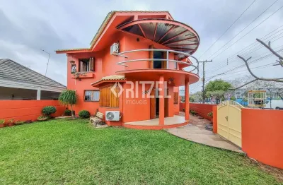 Casa mobiliada para locação, 4 quartos, 2 vagas, genuíno sampaio, campo bom, rs