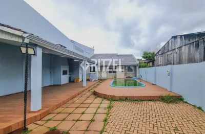 Casa com piscina para locação, 2 quartos, 2 vagas, santos dumont, são leopoldo, rs