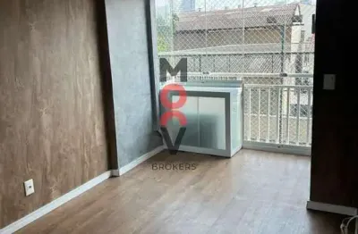 Apartamento para venda em são paulo, tatuapé, 2 dormitórios, 1 suíte, 2 banheiros, 1 vaga