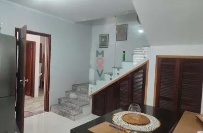 Sobrado para venda em mongaguá, vila são paulo, 3 dormitórios, 1 suíte, 3 banheiros, 3 vagas
