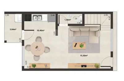 Condomínio com 2 quartos à venda em morada da granja - rj