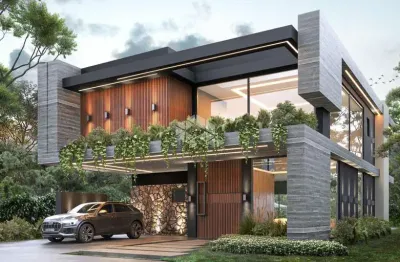 .casa em construção no condomínio península ponta da figueira com 5 suítes, 330 m².