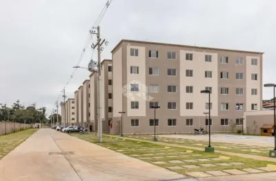 Apartamento de 02 domitórios, 01 banheior social, living, cozinha com área de serviço e vaga de garagem, no bairro cavalhada