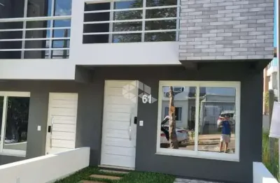 Casa em condomínio fechado com 3 quartos à venda na rua cônego aleixo, 5105, guarujá, porto alegre, 121 m2 por r$ 455.000
