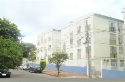 Apartamento 2d com garagem condominial no bairro nonoai