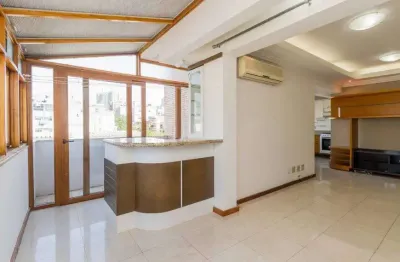 Cobertura 3 dormitórios e 2 vagas no bairro higienópolis, porto alegre rs
