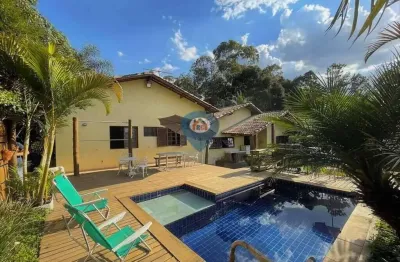 4d/1ste. semitérrea, lareira, piscina e gazebo! - carapicuíba/sp