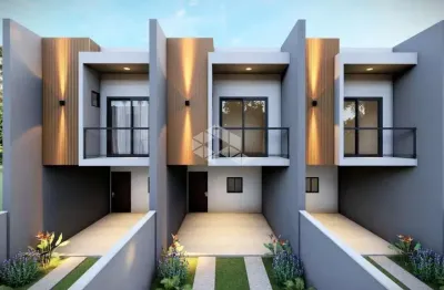 Sobrado geminado em construção com 3 quartos no vila nova