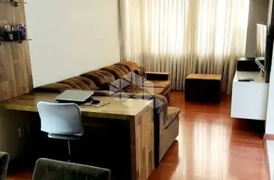 Apartamento mobiliado com 72m2 privativos, 2 dormitórios, vaga dupla em esteio.