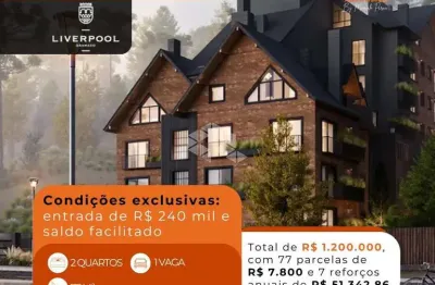 Apartamento com 2 suítes, 76,97m², em construção em Gramado