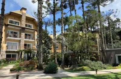 Apartamento 02quartos/dormitórios, 02vagas/box no residencial casa de pedra em gramado!