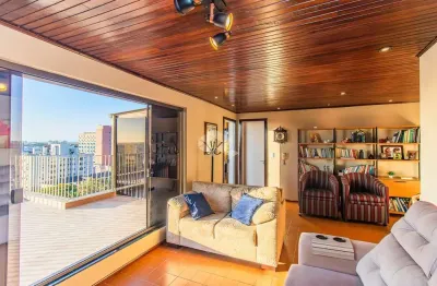 Cobertura 3 dormitórios, vista panorâmica no coração do higienópolis.