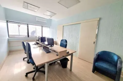 Sala comercial com vaga  47m² privativos av cristóvão colombo bairro floresta