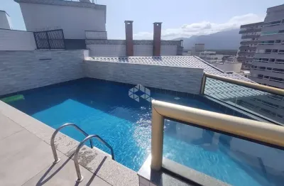 Apartamento a venda na praia grande, bairro caiçara,  com 1 quarto, 1 suite e 1 vaga