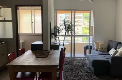 Apartamento mobiliado com 3 quartos sendo 1 suíte e 1 vaga de garagem no bairro itacorubi em florianópolis/sc