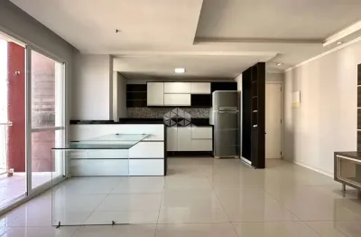 Apartamento 2 dormitórios semi mobiliado, 51 m² privativo, 1 vaga, bairro fátima - canoas