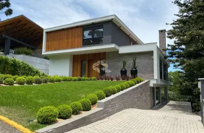 Casa 5 suítes, 586m² privativos, no condomínio aspen mountain, em gramado