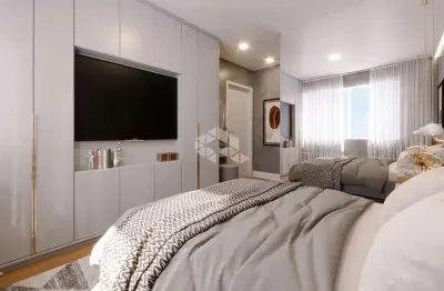 Apartamento cobertura 2 dormitórios + 2 banheiros sociais, 74,68m² privativos, 1 vaga, no bairro carniel