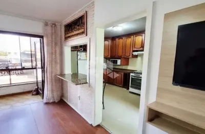 Apartamento semi mobiliado 2 dormitório 1 vaga coberta área privativa 62,70m² niterói/canoas