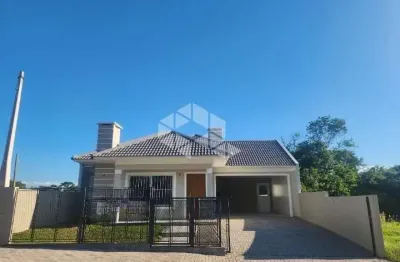 Casa nova, 03 dormitórios, no loteamento estância jardim