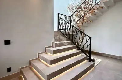 Linda casa em condomínio fechado, 3 suítes, 282m² construídos, para vender por r$ 1.600.000,00