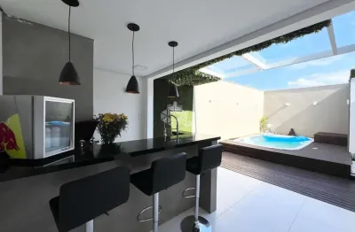 Casa em condomínio, com piscina107m² 03 dormitórios, 02 vagas no bairro mathias velho em canoas