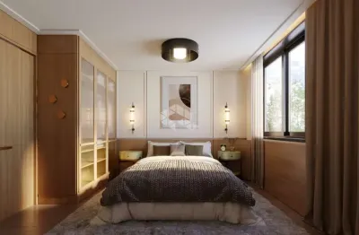 Apartamento 01 dormitório, 54,53m², 1 vaga, no centro de gramado