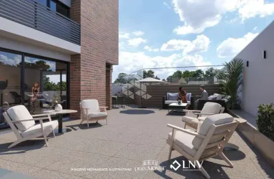 Apartamento 02 dormitório com terraço no centro de santa cruz do sul