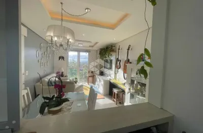 Apartamento semi mobiliado, 2 dormitórios, sala estar jantar com vista, 68m2, vaga de estacionamento, bairro hamburgo velho novo hamburgo