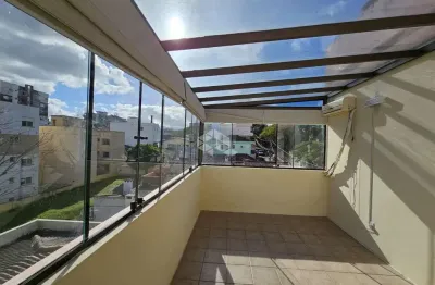 Cobertura duplex, 3 dormitórios, 1 suíte, garagem para 2 veículos, centro, santa maria