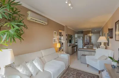 Apartamento 2 dormitórios semi mobiliado bairro passo d&#39;areia com vaga churrasqueira e lareira