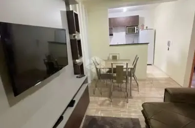 Apartamento semimobiliado, 2 dormitórios, 1 vaga - santo andré -são leopoldo