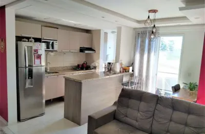 Apartamento semimobiliado, 2 dormitórios, 1 vaga, bairro fátima, canoas