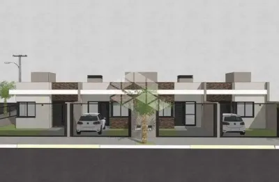 Casa geminada com dois quartos no bairro são francisco farroupilha rs
