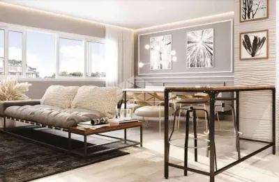 Apartamento com 1 dormitório + lavabo, 60,03m² privativos, 1 vaga, no centro de gramado