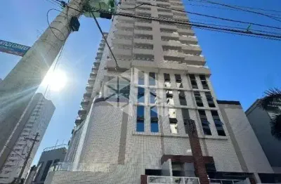 Apartamento novo na praia. 02 dorms. (02 suites) sacada gourmet, amplo lazer. aviação / praia grande sp.