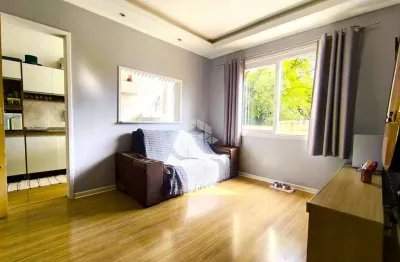 Apartamento térreo de 1 dormitório com 1 vaga no bairro gloria!